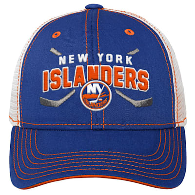  (Outerstuff Core Lockup Meshback Adjustable Hat - New York Islanders - Youth)