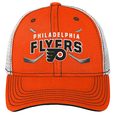  (Outerstuff Core Lockup Meshback Adjustable Hat - Philadelphia Flyers - Youth)