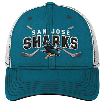  (Outerstuff Core Lockup Meshback Adjustable Hat - San Jose Sharks - Youth)