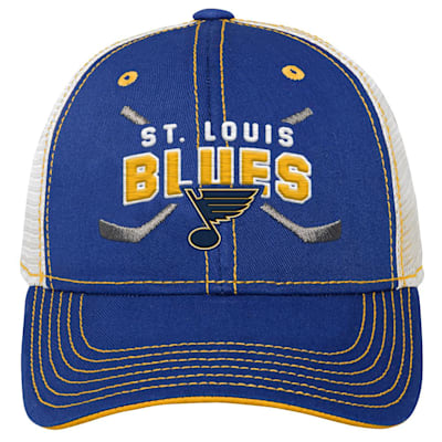  (Outerstuff Core Lockup Meshback Adjustable Hat - St. Louis Blues - Youth)