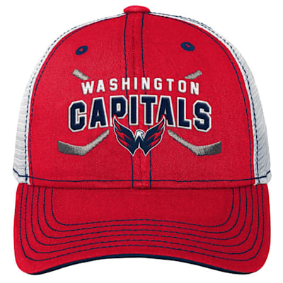  (Outerstuff Core Lockup Meshback Adjustable Hat - Washington Capitals - Youth)