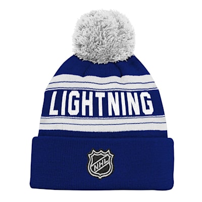 Go All Out Adult Lightning Bolt Embroidered Knit Beanie Cap