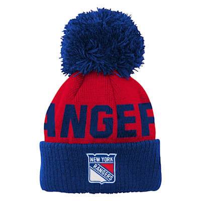  (Outerstuff Jacquard Cuff Pom Knit – New York Rangers - Infant)
