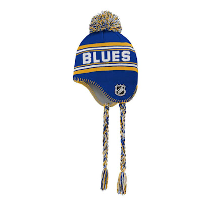  (Outerstuff Jacquard Tassel Knit With Pom - St. Louis Blues - Youth)