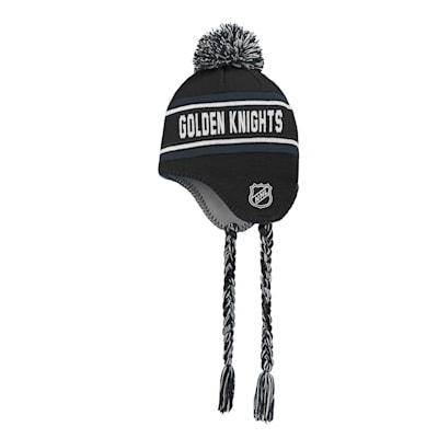  (Outerstuff Jacquard Tassel Knit With Pom - Vegas Golden Knights - Youth)