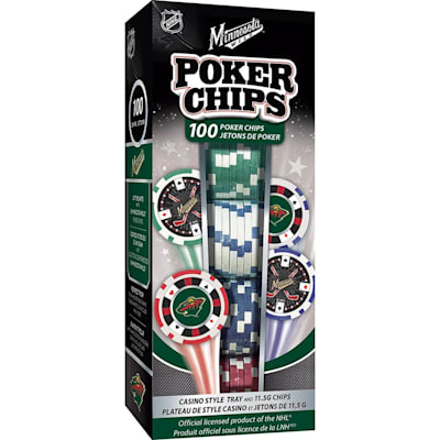  (MasterPieces 100 Pack Poker Chips - Minnesota Wild)