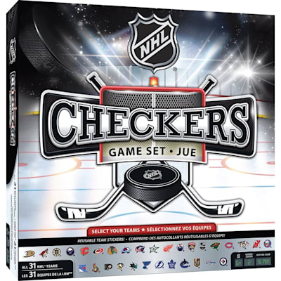  (MasterPieces NHL League Checkers Game)