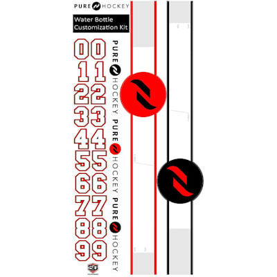 (Water Bottle Customization Sticker Kit)