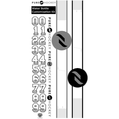  (Water Bottle Customization Sticker Kit)