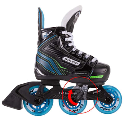 Alfabet Impasse Traditie Bauer XLP Adjustable Inline Hockey Skates - Youth | Pure Hockey Equipment