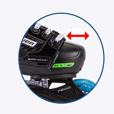  (Bauer XLP Adjustable Inline Hockey Skates - Junior)