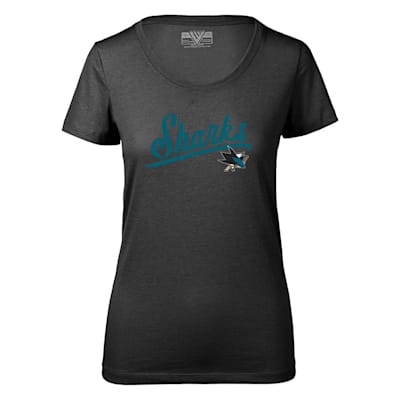  (Levelwear First Edition Daily Short Sleeve Tee Shirt - San Jose Sharks - Womens)