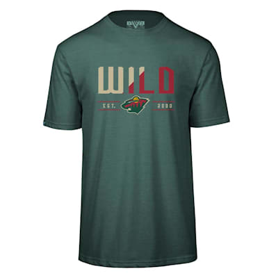  (Levelwear Splitter Richmond Short Sleeve Tee Shirt - Minnesota Wild - Adult)
