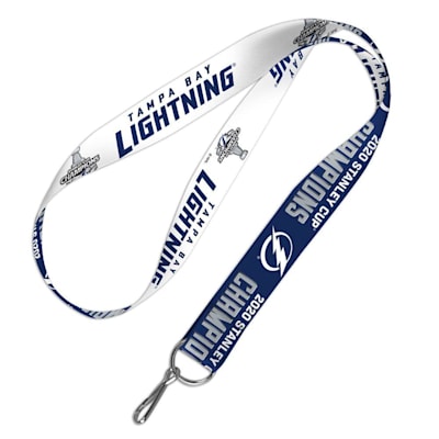 WinCraft Tampa Bay Lightning Stacked Officially Licensed Lanyard 1 