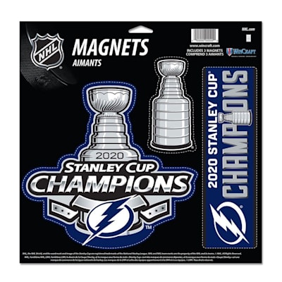 Wincraft 2020 Stanley Cup Magnet 3PK - Tampa Bay Lightning | Pure