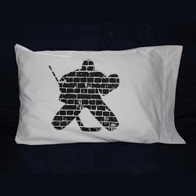  (Painted Pastimes Hockey Goalie Pillowcase - Glow in the Dark)
