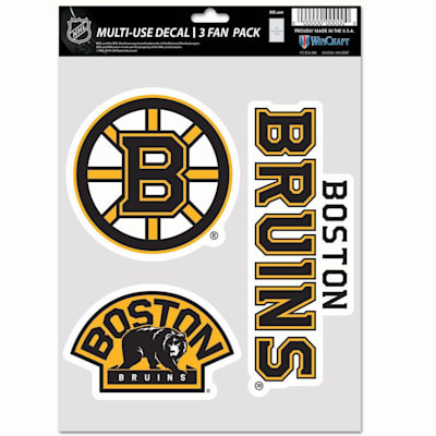  (Wincraft Multi-Use Decal Pack - Boston Bruins)