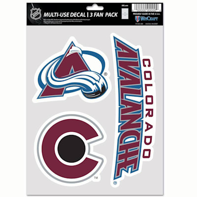  (Wincraft Multi-Use Decal Pack - Colorado Avalanche)