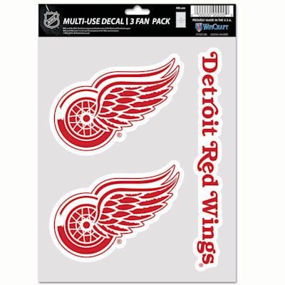  (Wincraft Multi-Use Decal Pack - Detroit Red Wings)