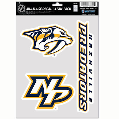  (Wincraft Multi-Use Decal Pack - Nashville Predators)