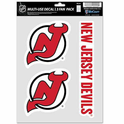  (Wincraft Multi-Use Decal Pack - NJ Devils)