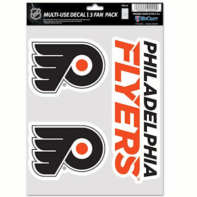  (Wincraft Multi-Use Decal Pack - Philadelphia Flyers)