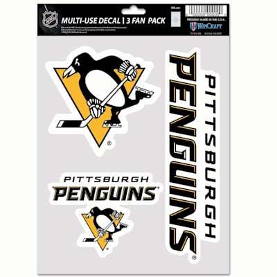  (Wincraft Multi-Use Decal Pack - Pittsburgh Penguins)