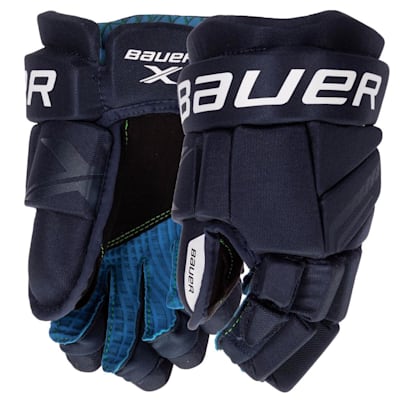  (Bauer X Hockey Gloves - Junior)