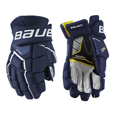  (Bauer Supreme 3S Hockey Gloves - Intermediate)