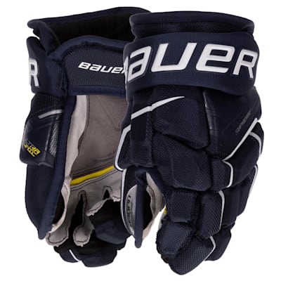  (Bauer Supreme Ultrasonic Hockey Gloves - Junior)