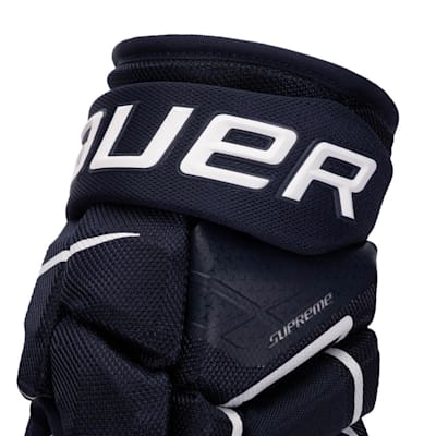  (Bauer Supreme Ultrasonic Hockey Gloves - Junior)