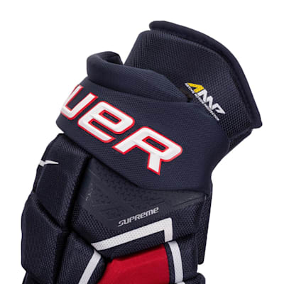  (Bauer Supreme Ultrasonic Hockey Gloves - Intermediate)