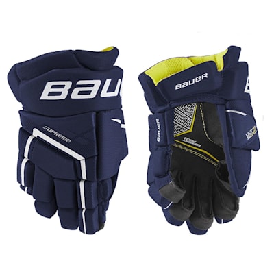 (Bauer Supreme Ultrasonic Hockey Gloves - Youth)