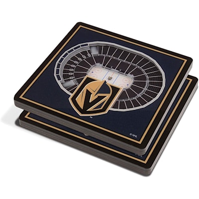  (YouTheFan 3D Stadium View Coaster - Vegas Golden Knights)