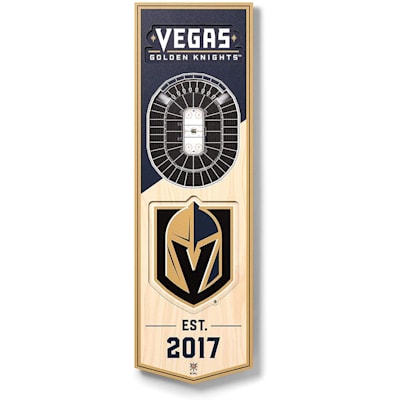  (YouTheFan 3D Stadium Banner 6x19 - Vegas Golden Knights)