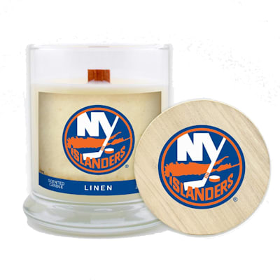  (NY Islanders 8oz Candle - Linen)