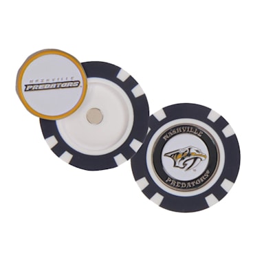  (Wincraft Poker Chip Ball Marker - Nashville Predators)