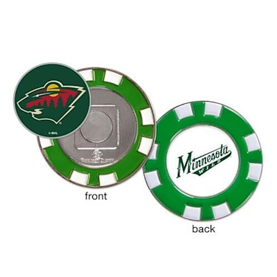 (Wincraft Poker Chip Ball Marker - Minnesota Wild)