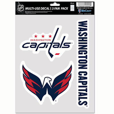  (Wincraft Multi-Use Decal Pack - Washington Capitals)