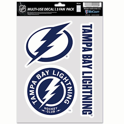  (Wincraft Multi-Use Decal Pack - Tampa Bay Lightnin)