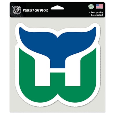  (Wincraft 8" x 8" Perfect Cut Decal - Hartford Whalers)