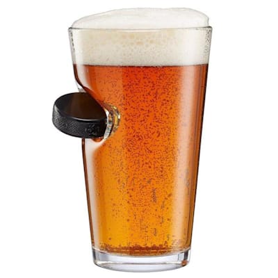  (BenShot Hockey Puck Pint Glass)