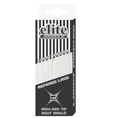 One Size (Elite Hockey Referee Molded Tip Laces)