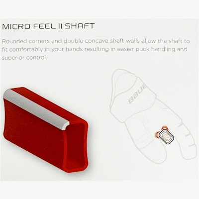 Micro-Feel II Shaft (Bauer Vapor X:60 LE Composite Stick '10 Model - Senior)