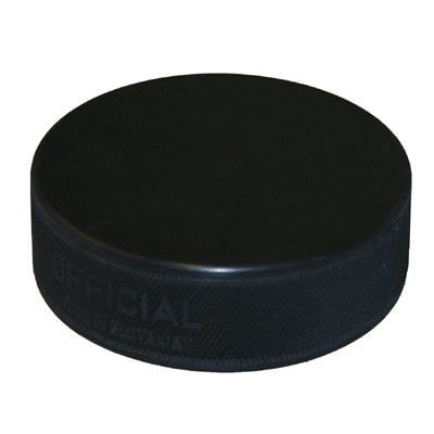 Official NHL Hockey Pucks - Black Blank Hockey Practice/Game Puck Official  6 oz