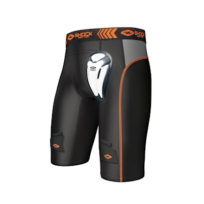 Kid's Nike Pro Core Compression Slider Shorts - Black