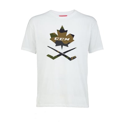  (CCM Camo Leaf Short Sleeve Tee - Adult)