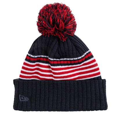  (Bauer New Era USA Pom Knit Winter Hat - Youth)