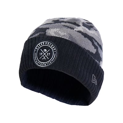  (Bauer New Era Camo Patch Knit Hat - Adult)