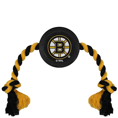  (Pets First Hockey Puck Pet Toy - Boston Bruins)